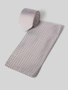 Prince Bowtie Krawatte und Einstecktuch im Set aus Seide in Sand, Größ...