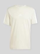 adidas Sportswear Regular Fit T-Shirt aus reiner Baumwolle in Sand, Gr...
