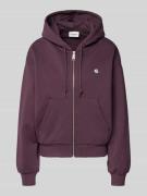 Carhartt Work In Progress Sweatjacke mit Logo-Stitching Modell 'Casey'...