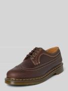 Dr. Martens Schnürschuhe aus echtem Leder in Dunkelbraun, Größe 41