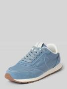 Blauer USA Sneaker mit Logo-Detail Modell 'Swink' in Hellblau, Größe 3...