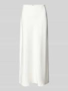 V by Vera Mont Satinrock mit elastischem Bund in Weiss, Größe 40