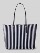 Lauren Ralph Lauren Shopper mir Logo-Applikation in Dunkelblau, Größe ...