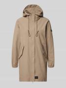 khujo Parka mit Label-Patches Modell 'AMETI' in Beige, Größe L
