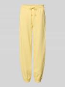 Mustang Regular Fit Sweatpants mit Gesäßtasche Modell 'Nucia' in Hellg...