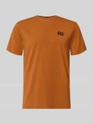 PME Legend T-Shirt mit Label-Details und Rundhalsausschnitt in Orange,...