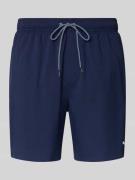 PUMA Badeshorts mit Seitentaschen und Reißverschlusstasche hinten in M...