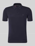 Tommy Hilfiger Regular Fit Strick-Poloshirt aus reiner Baumwolle in Ma...