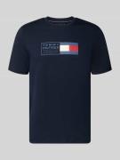 Tommy Hilfiger Regular Fit T-Shirt aus reiner Baumwolle in Marine, Grö...