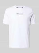 Tommy Hilfiger Regular Fit T-Shirt aus reiner Baumwolle in Weiss, Größ...
