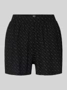 BOSS Regular Fit Pyjama Shorts aus Viskose-Mix Modell 'B LOGO SHORTS' ...