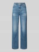 Lanius Wide Leg Jeans im Used-Look in Jeansblau, Größe 34