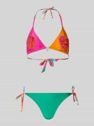 Banana Moon Bikini mit Ziersteinbesatz Modell 'KOYOVEYA' in Gruen, Grö...