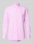 Polo Ralph Lauren Regular Fit Freizeithemd aus Baumwoll-Mix in Rosa, G...