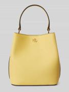 Lauren Ralph Lauren Henkeltasche aus reinem Leder in GELB, Größe 1