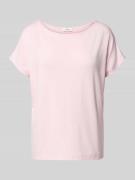 s.Oliver RED LABEL Loose Fit T-Shirt aus Viskose-Mix in Hellrosa, Größ...