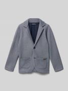 Blue Seven Blazer mit Reverskragen und aufgesetzten Taschen in Mittelg...