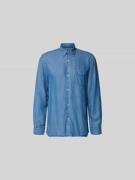 Officine Générale Relaxed Fit Jeanshemd aus reinem Lyocell in Jeansbla...