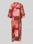 Soyaconcept Relaxed Fit Midikleid aus Viskose-Mix Modell 'Catania' in ...