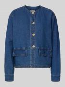 Christian Berg Woman Regular Fit Leinenjacke in Denim-Optik in Jeansbl...