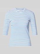 Lanius T-Shirt mit 3/4-Arm in Weiss, Größe 36