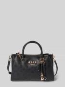 Guess Handtasche mit Allover-Logo-Prägung Modell 'Anise' in Black, Grö...