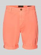 Superdry Regular Fit Shorts mit Münztasche in Neon Orange, Größe 28