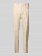 Carl Gross Slim Fit Leinenhose mit Woll- und Viskose-Anteil Modell 'Sh...