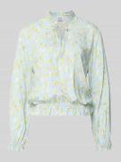 Emily Van den Bergh Regular Fit Bluse aus reiner Viskose mit elastisch...