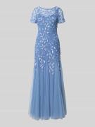 Adrianna Papell Regular Fit Abendkleid mit floralem Allover-Stitching ...