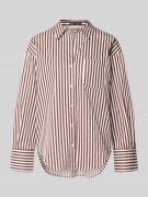 Mango Regular Fit Hemdbluse mit Brusttasche Modell 'FONTANA' in Offwhi...