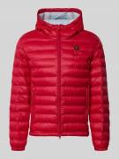 Blauer USA Steppjacke mit Zweiwege-Reißverschluss Modell 'Charles' in ...