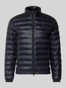 Blauer USA Regular Fit Jacke in Stepp-Optik Modell 'Sewall' in Black, ...