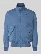Blauer USA Jacke mit Zweiwege-Reißverschluss Modell 'Badger' in Blau, ...