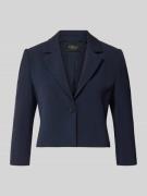 s.Oliver BLACK LABEL Regular Fit Kurzblazer mit Reverskragen in Marine...