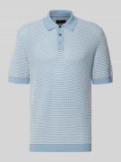 Jack & Jones Premium Regular Fit Poloshirt in Strick-Optik Modell 'Kin...