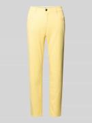 Brax Hose in verkürzter Passform Modell 'Mary' in Hellgelb, Größe 36