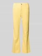 Brax Bootcut Jeans im 5-Pocket-Design Modell 'Mary' in GELB, Größe 36