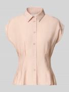 Jake*s Collection Taillierte Bluse aus Modal-Mix in Fuchsia, Größe 32