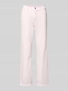 Cambio Jeans mit Fransen Modell 'FRANCESCA' in Rose, Größe 32