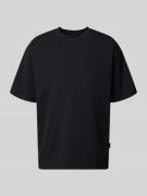 Strellson Regular Fit T-Shirt aus Baumwoll-Mix Modell 'GEZA-R' in Blac...