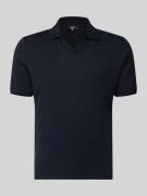 CINQUE Slim Fit Poloshirt mit Logo-Detail Modell 'Boll' in Marine, Grö...