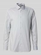 OLYMP Level Five Slim Fit Businesshemd mit Kentkragen in Kitt, Größe 3...