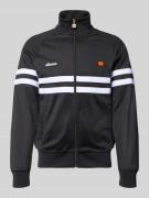 Ellesse Sweatjacke aus Baumwoll-Mix Modell 'RIMINI' in Black, Größe L