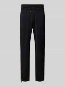 HUGO Regular Fit Jogpants mit Baumwoll-Anteil Modell 'DOLOS' in Black,...
