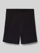 Lacoste Regular Fit Sweatshorts aus Baumwoll-Mix in Black, Größe 152