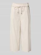 Marc Cain Culotte mit elastischem Bund und Bindegürtel in Sand, Größe ...