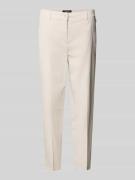 Marc Cain Hose mit Bügelfalten und Eingrifftaschen in Sand, Größe 34