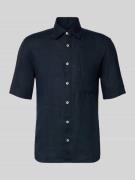 Marc O'Polo Regular Fit Freizeithemd aus reinem Leinen in Dunkelblau, ...