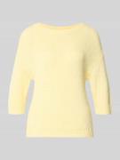 s.Oliver RED LABEL Relaxed Fit Strickpullover aus Baumwoll-Mix in Hell...